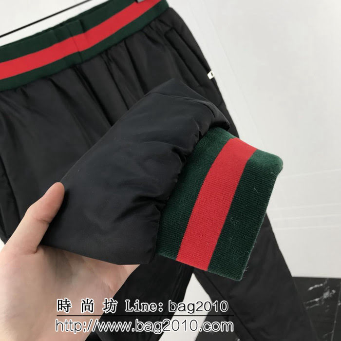 GUCCI古馳 18秋冬新款 小蜜蜂繡花 保暖舒適 男款套裝 ydi1780